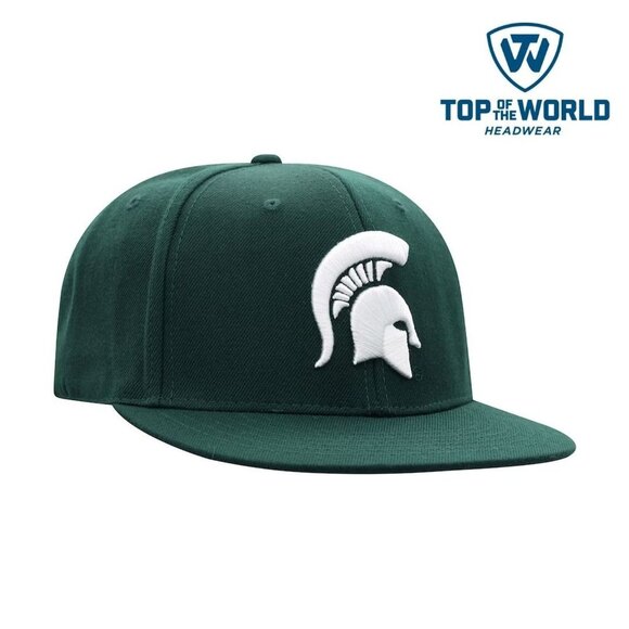 Unisex Top of the World Green Michigan State Spartans cap - Picture 3 of 9